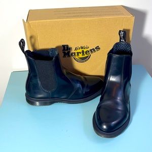 Dr. Martens Flora Black Chelsea Style Boot